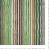 Striped Stretch Crochet - JANE - 001 - Green