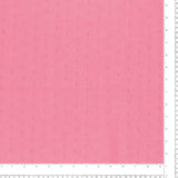 Coton avec Points d&#039;Esprit - OLIVE - Rose