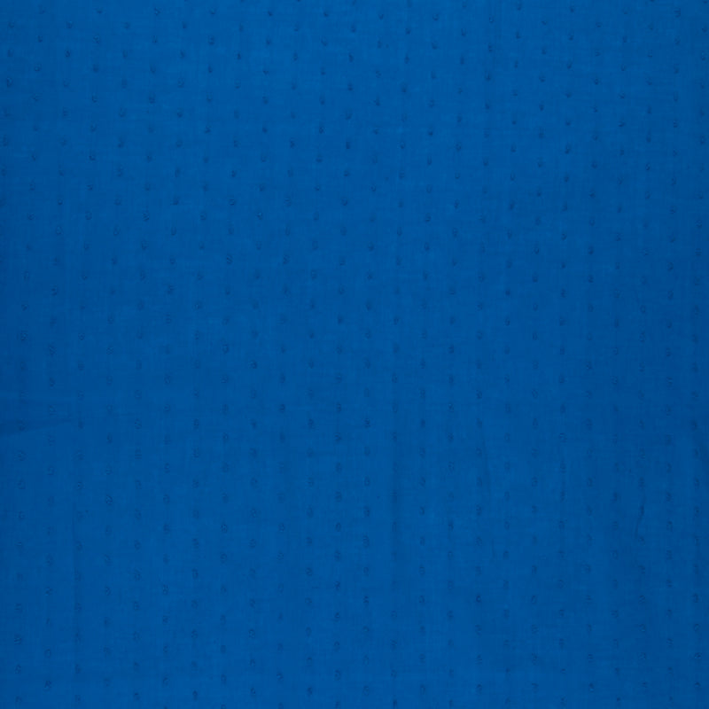 Coton avec Points d&#039;Esprit - OLIVE - Royal