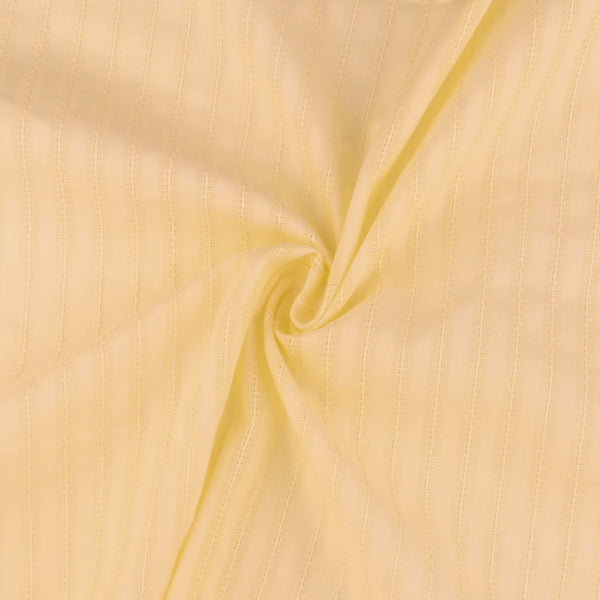 Striped Jacquard Cotton - ARIA - Straw