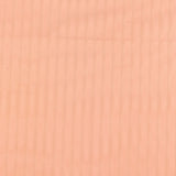 Striped Jacquard Cotton - ARIA - Peach