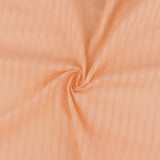 Striped Jacquard Cotton - ARIA - Peach