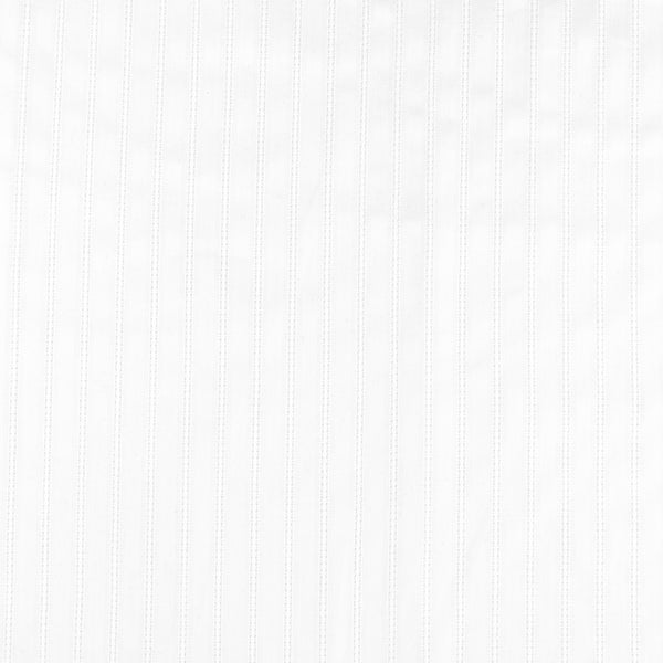 Striped Jacquard Cotton - ARIA - White