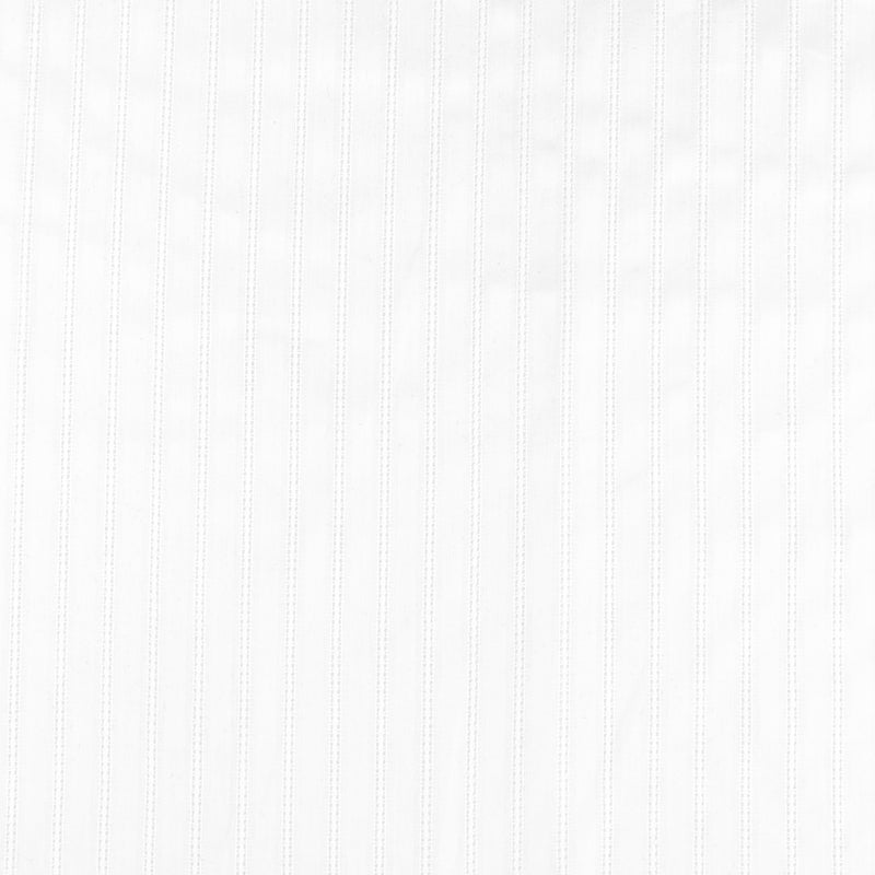 Striped Jacquard Cotton - ARIA - White
