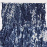 Voile de Coton Froncé - FESTIVAL DE BLUES - 002 - Bleu Délavé