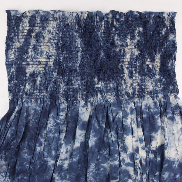 Smocking Cotton Voile - BLUES FEST  - 002 - Bleached Blue