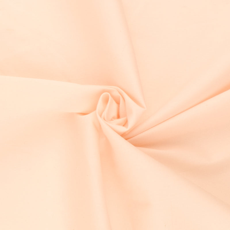 Solid Stretch Poplin - NORA - Light Pink