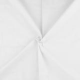 Solid Stretch Poplin - NORA - White