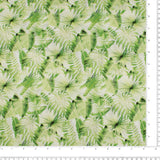 Digital Printed Sateen Cotton - BLOSSOM - 005 - Green