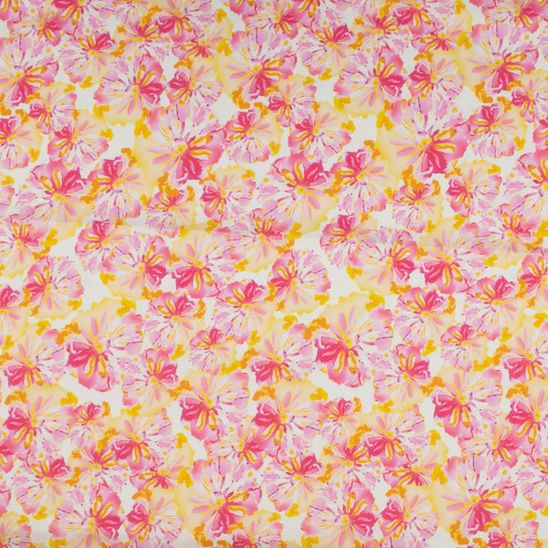 Digital Printed Sateen Cotton - BLOSSOM - 006 - Pink