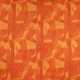 Printed Stretch Sateen - SANDY - 003 - Orange