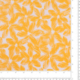 Printed Stretch Sateen - SANDY - 006 - Yellow