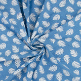 Chambray Imprimé - CAPRI - 011 - Bleu Moyen