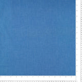 Chambray Uni - CAPRI - 002 - Bleu Moyen