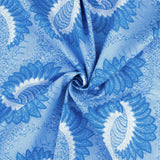 Printed Voile - SILVIA - 001 - Light Blue