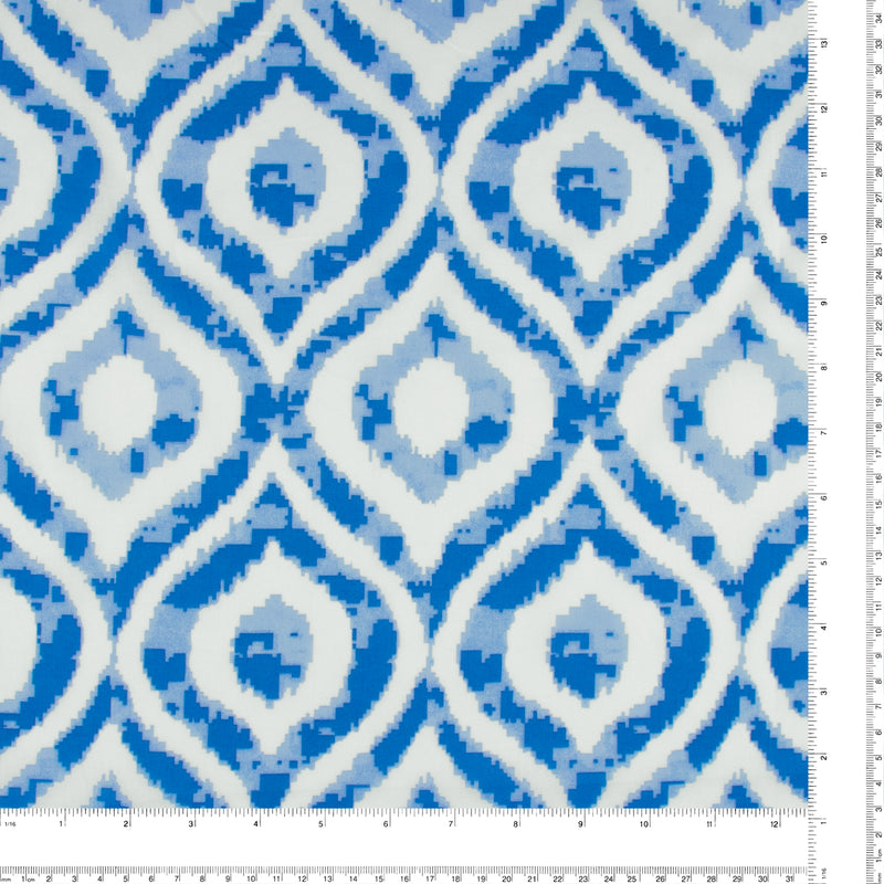 Printed Voile - SILVIA - 013 - Light Blue