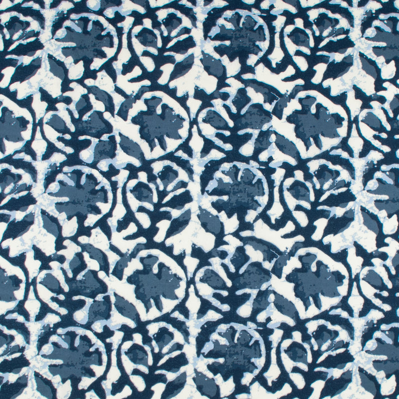 Printed Voile - SILVIA - 026 - Indigo