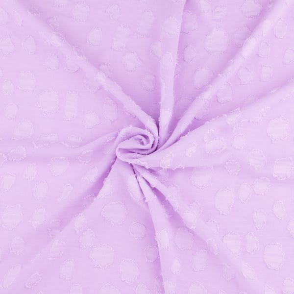 Jacquard Polyester - SWEET BUBBLE - 004 - Lilac