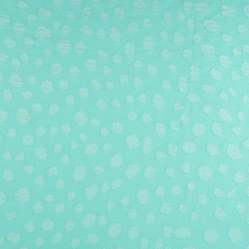 Jacquard Polyester - SWEET BUBBLE - 001 - Aqua