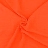 Solid Slub Polyester - MARISA - Orange