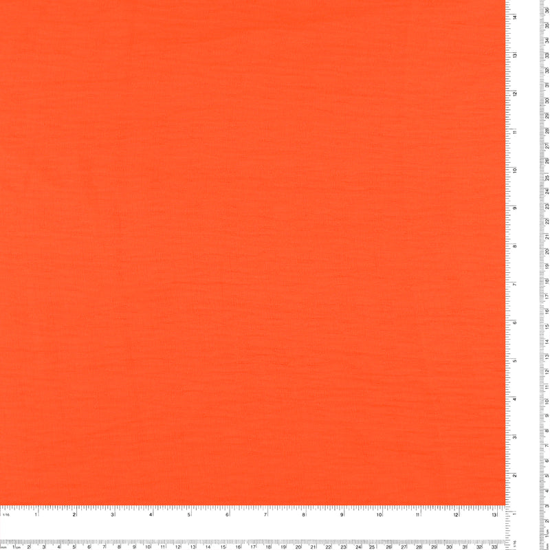 Polyester Flammé Uni - MARISA - Orange