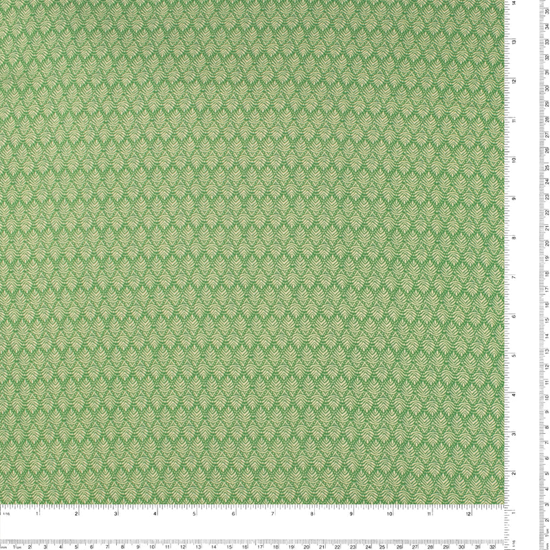 Printed Voile - KATIA - 005 - Green
