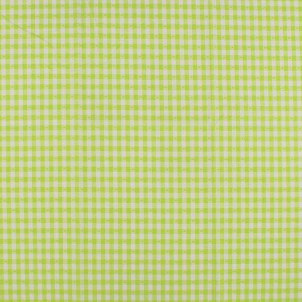 Clipped Gingham - BELLA - 003 - Lime