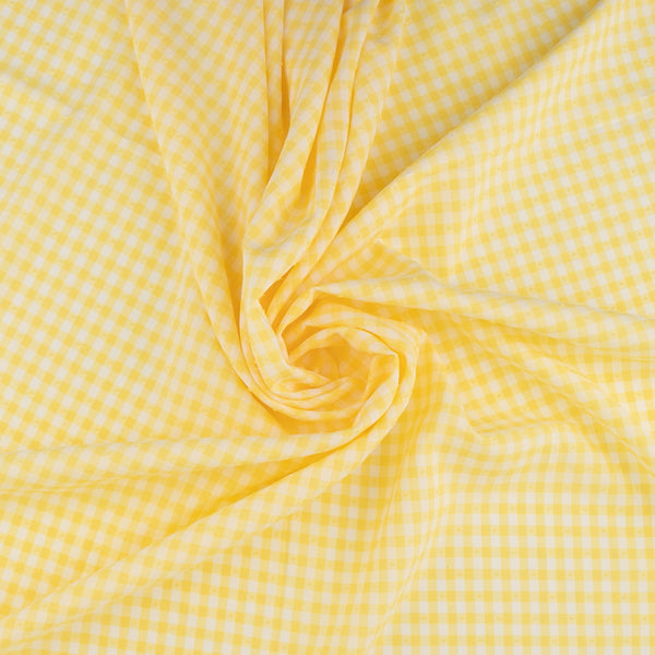 Clipped Gingham - BELLA - 004 - Yellow