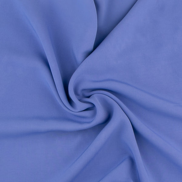 Popeline de Rayonne Unie - NATASHA - 003 - Bleu