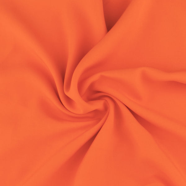 Popeline de Rayonne Unie - NATASHA - 007 - Orange