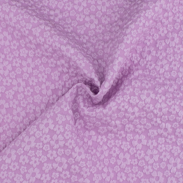 Polyester Jacquard - LINDA - 001 - Lilac