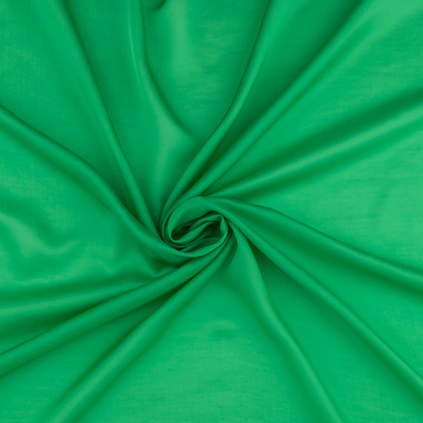 Solid Faux Silk - BRIANA - 001 - Green