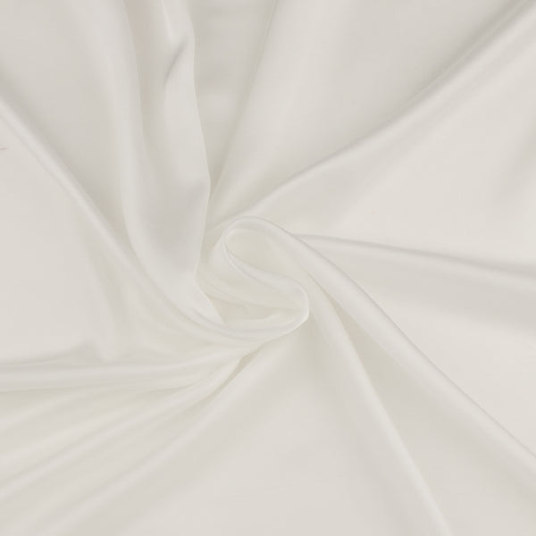 Solid Faux Silk - BRIANA - 003 - Offwhite