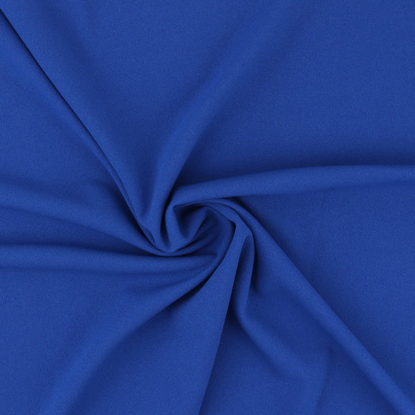 Tricot Crêpe Uni - TRICIA - 004 - Bleu