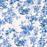 Printed Knit Eyelet - KHLOE - Denim Blue
