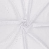 Knit Eyelet - KHLOE - 003- White