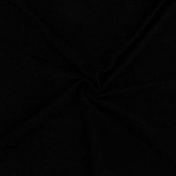 Tricot à Bouclettes Extensible - 004 - Noir