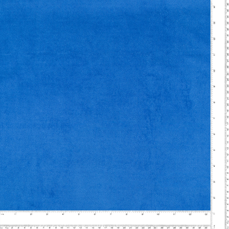 Tricot à Bouclettes Extensible - 005 - Bleu