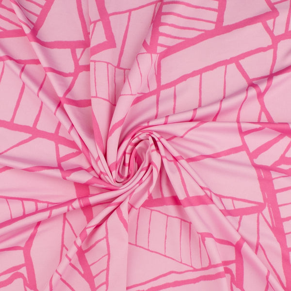 Printed Knit - BOLD - 002 - Pink