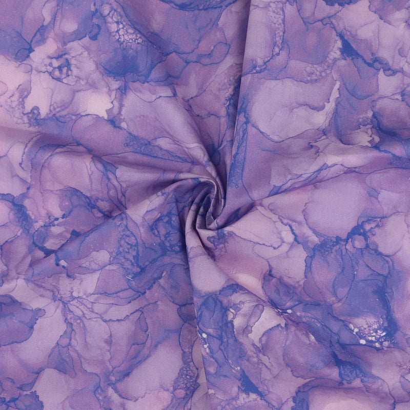 Digital Printed Cotton - INSPRIRED - 007 - Purple