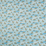 Printed Cotton - TURTLE MARCH - 002 - Blue