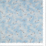 Printed Cotton - TURTLE MARCH - 004 - Blue
