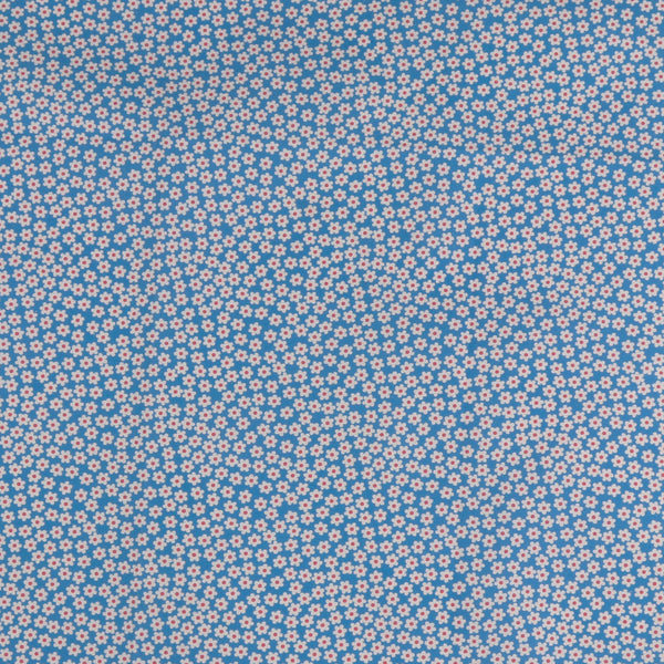 Printed Cotton - DITSY - 007 - Blue