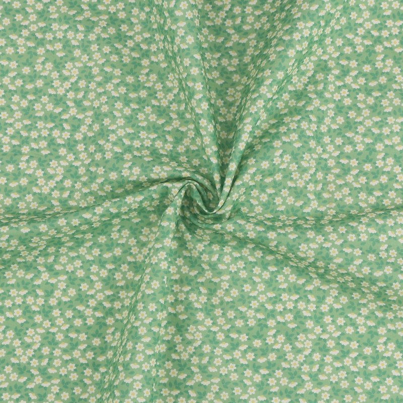 Printed Cotton - DITSY - 010 - Green