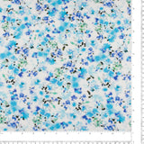 Printed Cotton - IN BLOOM - 003 - Blue