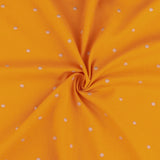Aspect lin brodé - SUSSY - Orange