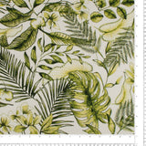 Digital Printed Linen Look - SALMA - Moss