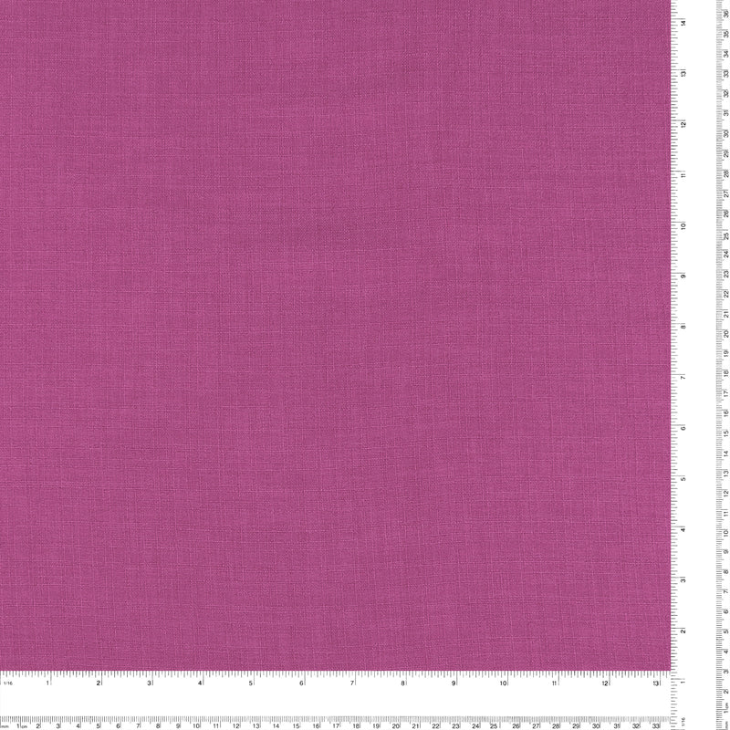 Solid Linen Look - CAROL - 001 - Pink