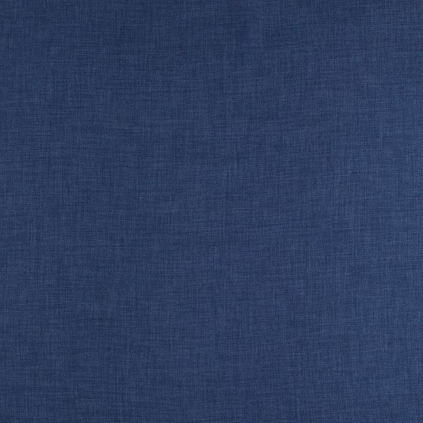 Solid Linen Look - CAROL - 005 - Blue