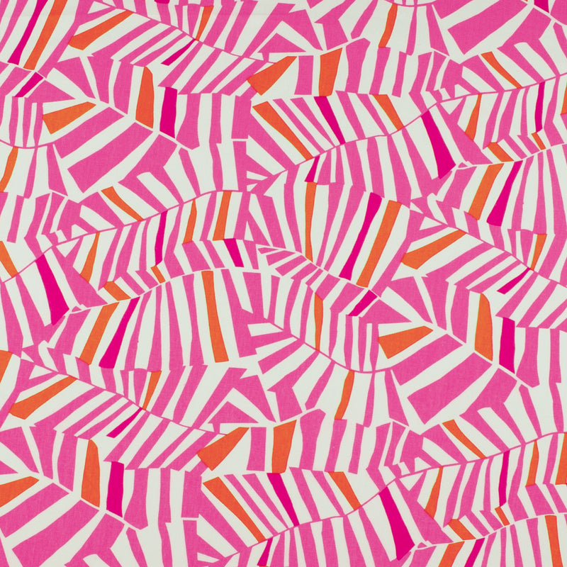 Printed Rayon & Linen - TOBAGO - 007 - Pink